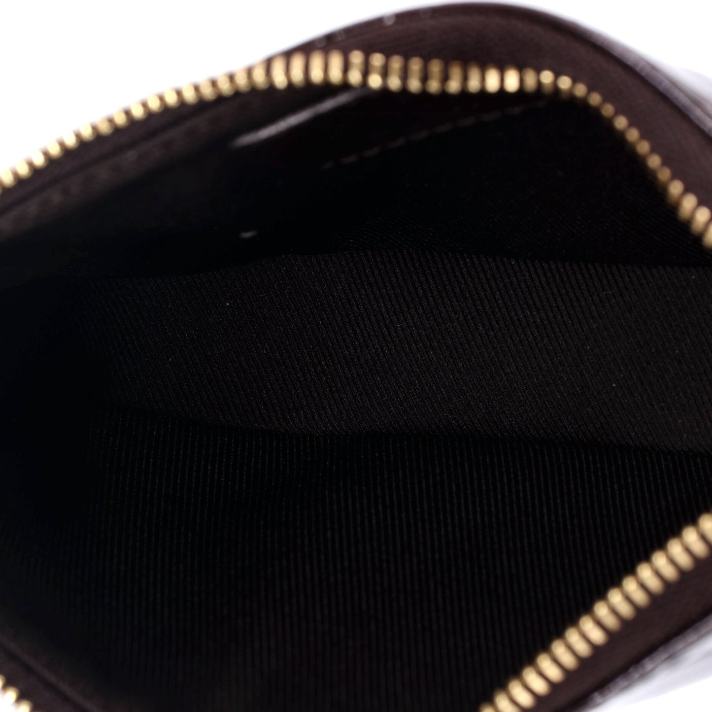Louis Vuitton Pochette Accessoires Monogram Vernis with Monogram Canvas Mini