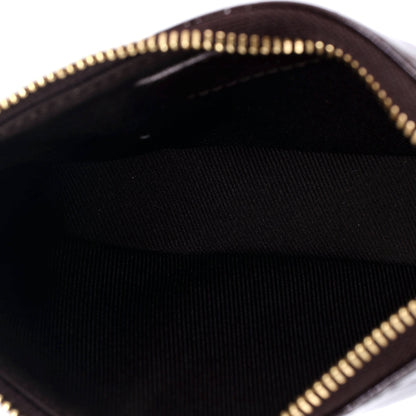 Louis Vuitton Pochette Accessoires Monogram Vernis with Monogram Canvas Mini
