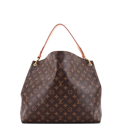 Louis Vuitton Graceful Handbag Monogram Canvas MM