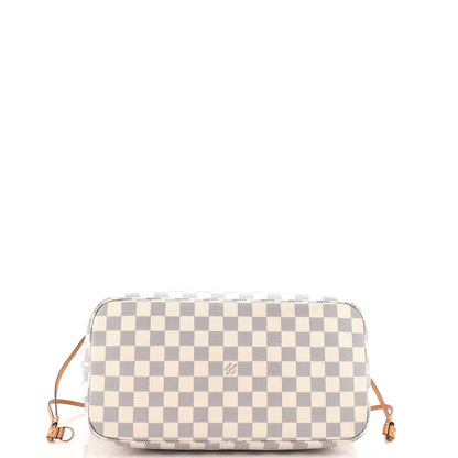 Louis Vuitton Neverfull NM Tote Damier with Braided Detail MM