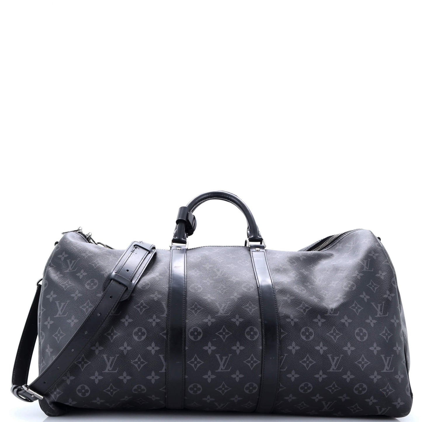 Louis Vuitton Keepall Bandouliere Bag Monogram Eclipse Canvas 55