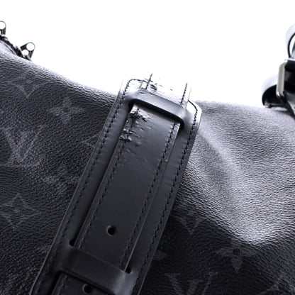 Louis Vuitton Keepall Bandouliere Bag Monogram Eclipse Canvas 55