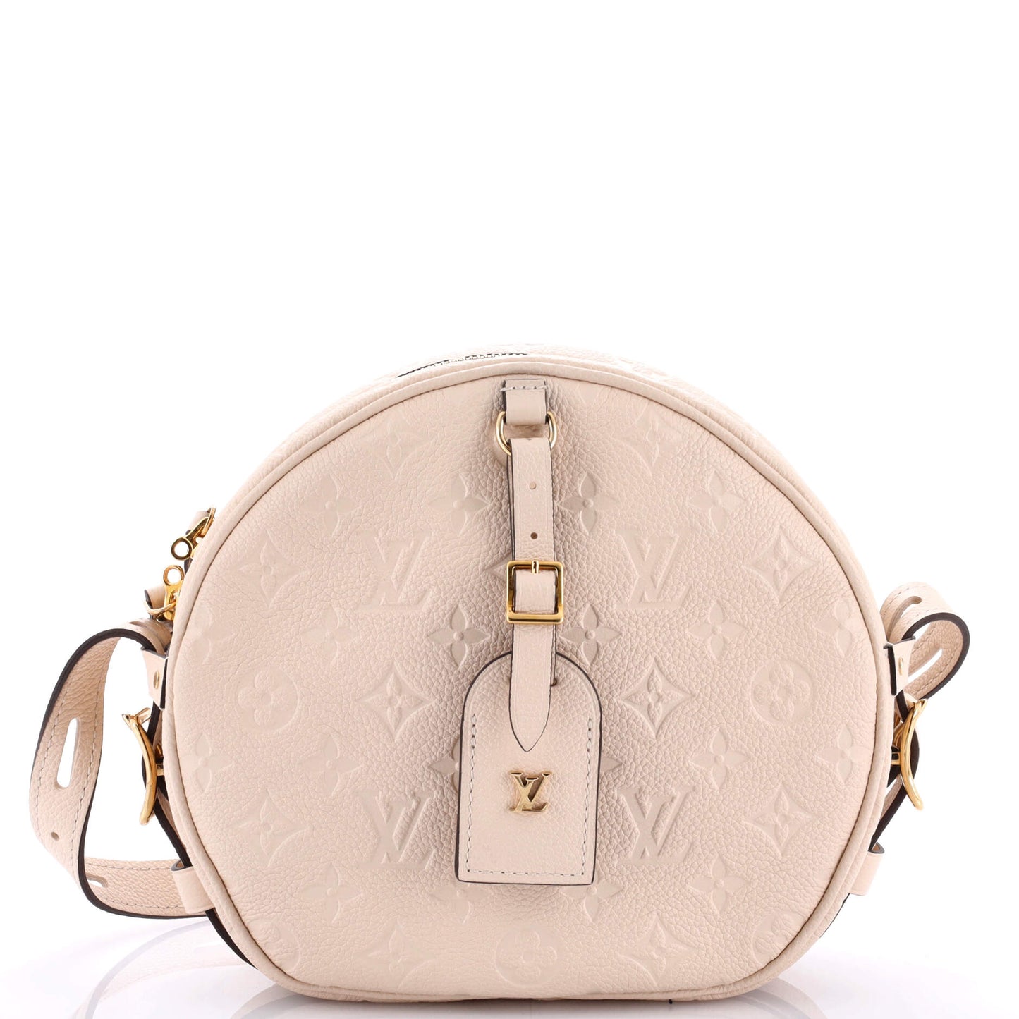 Louis Vuitton Boite Chapeau Souple Bag Monogram Empreinte Leather MM