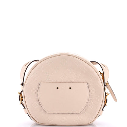 Louis Vuitton Boite Chapeau Souple Bag Monogram Empreinte Leather MM