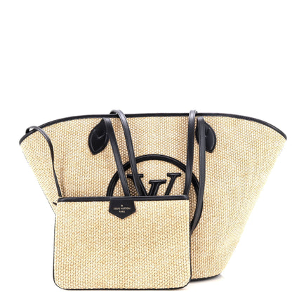 Louis Vuitton Saint Jacques NM Handbag Raffia and Leather