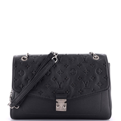 Louis Vuitton Saint Germain Handbag Studded Monogram Empreinte Leather MM