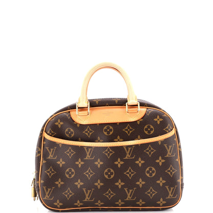 Louis Vuitton Trouville Handbag Monogram Canvas