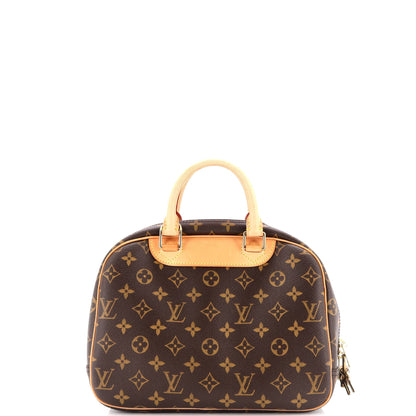 Louis Vuitton Trouville Handbag Monogram Canvas