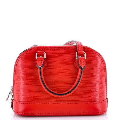 Louis Vuitton Alma Handbag Epi Leather Nano