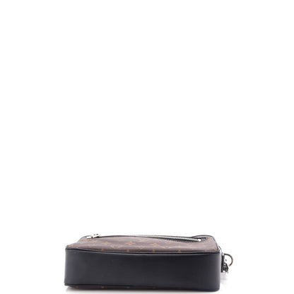 Louis Vuitton Kasai Clutch Macassar Monogram Canvas