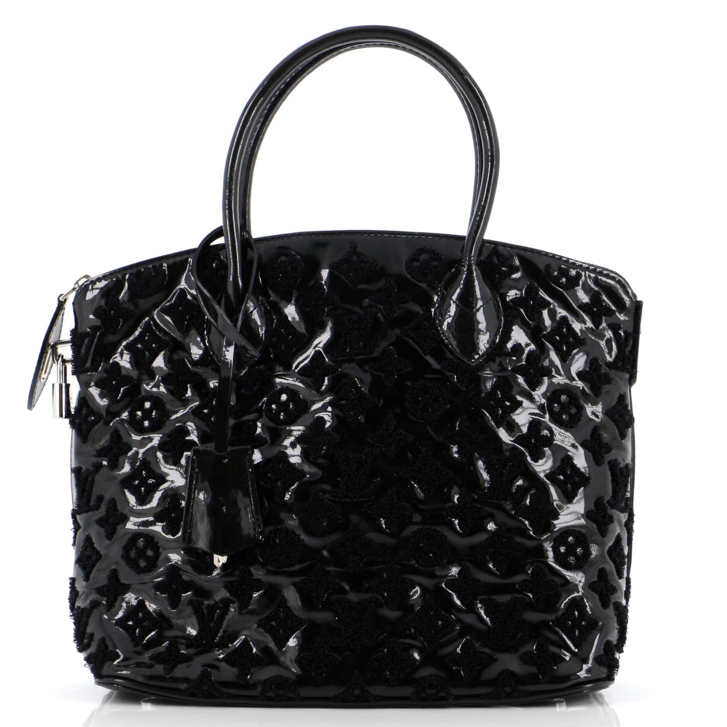 Louis Vuitton Fascination Lockit Handbag Patent Lambskin