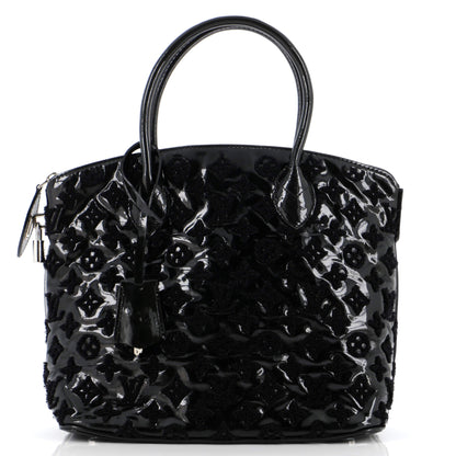 Louis Vuitton Fascination Lockit Handbag Patent Lambskin