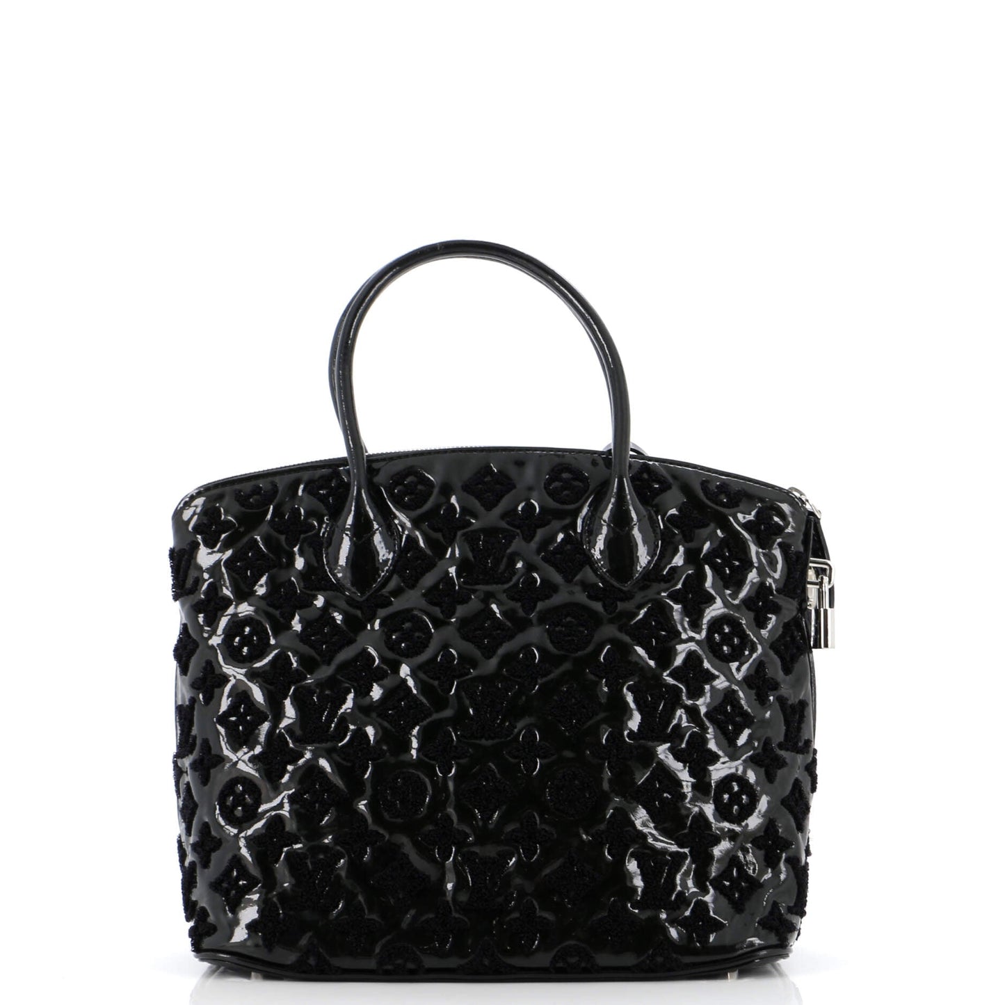 Louis Vuitton Fascination Lockit Handbag Patent Lambskin