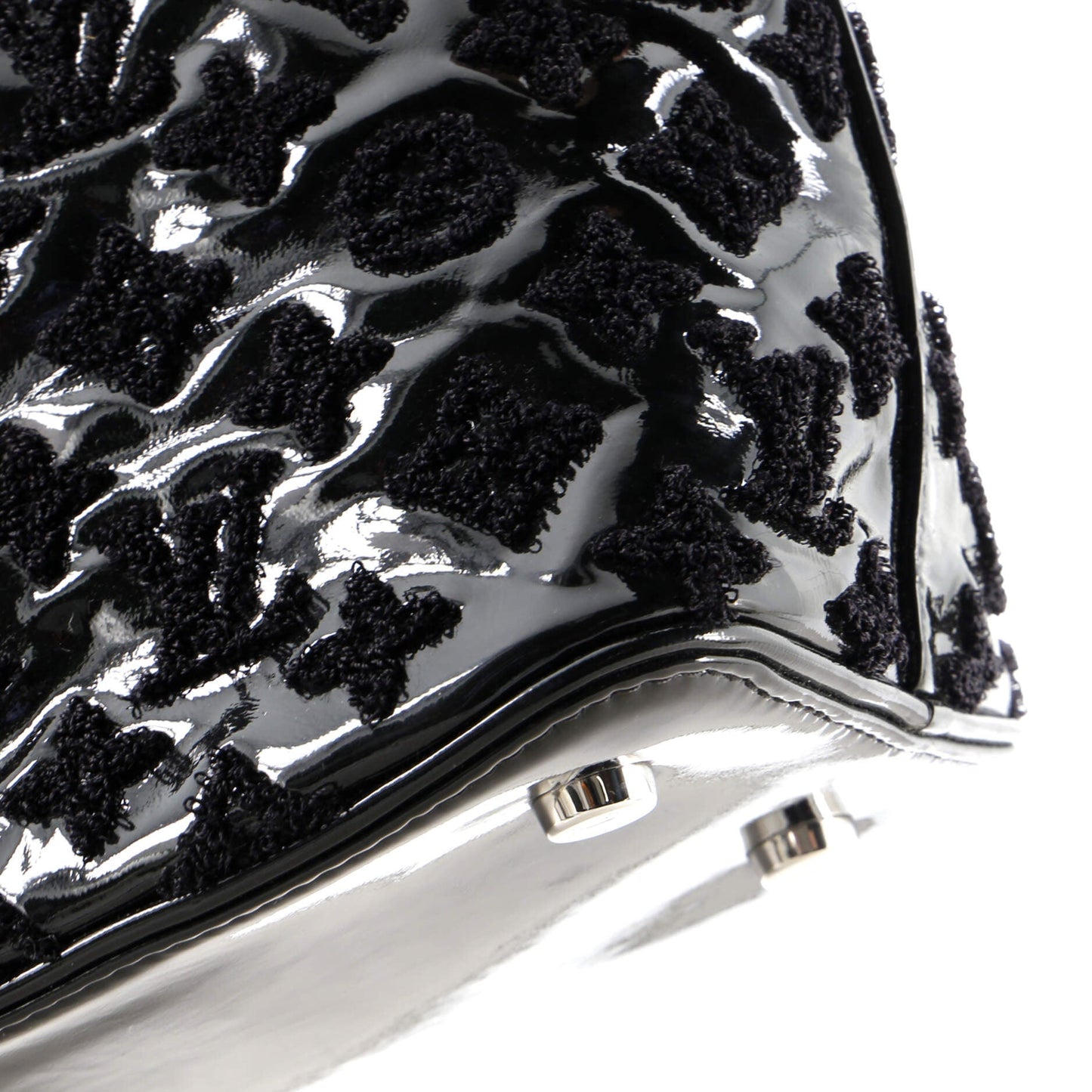 Louis Vuitton Fascination Lockit Handbag Patent Lambskin