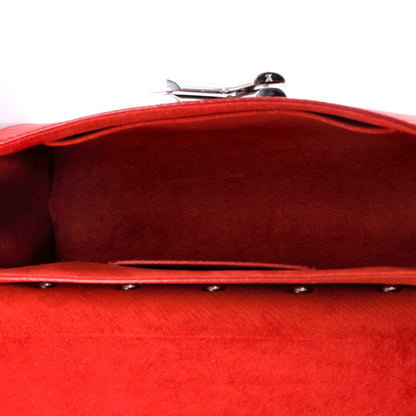 Louis Vuitton Twist Handbag Studded Epi Leather MM