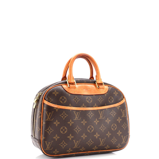 Louis Vuitton Trouville Handbag Monogram Canvas
