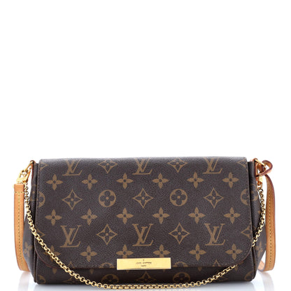 Louis Vuitton Favorite Handbag Monogram Canvas MM