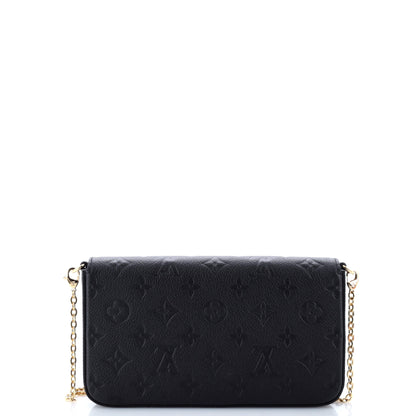 Louis Vuitton Felicie Pochette Monogram Empreinte Leather