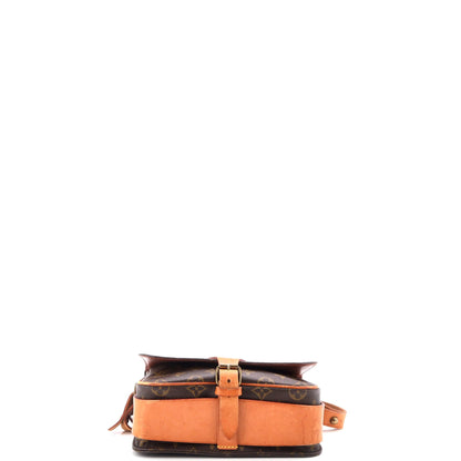 Louis Vuitton Cartouchiere Handbag Monogram Canvas MM