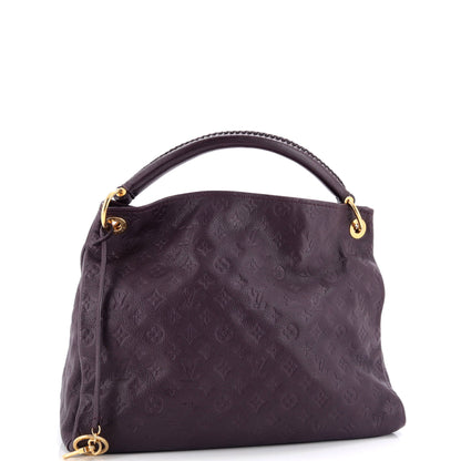 Louis Vuitton Artsy Handbag Monogram Empreinte Leather MM