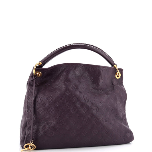 Louis Vuitton Artsy Handbag Monogram Empreinte Leather MM