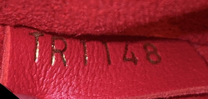 Louis Vuitton Double V Handbag Calfskin with Monogram Canvas