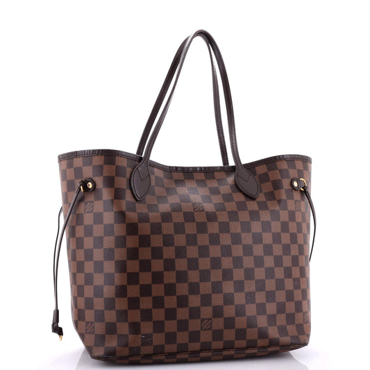 Louis Vuitton Neverfull NM Tote Damier MM