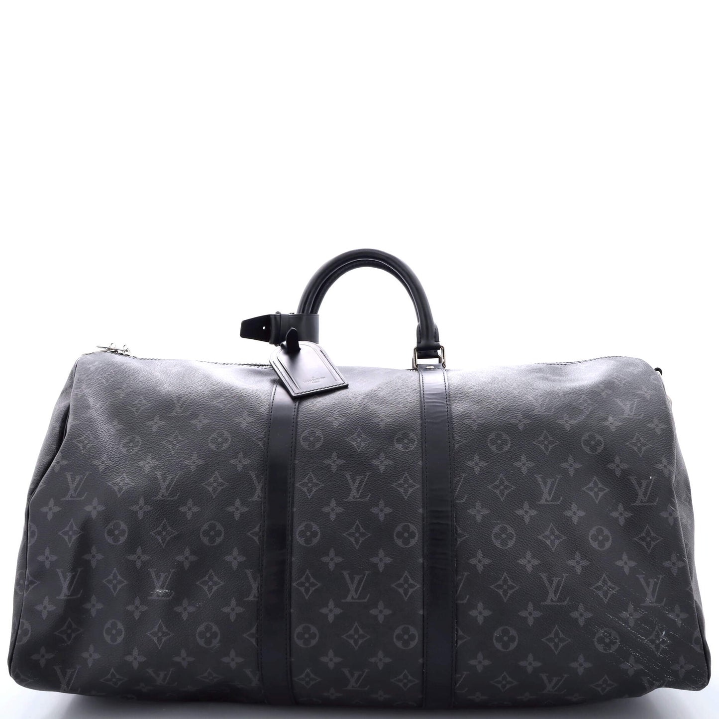 Louis Vuitton Keepall Bandouliere Bag Monogram Eclipse Canvas 55