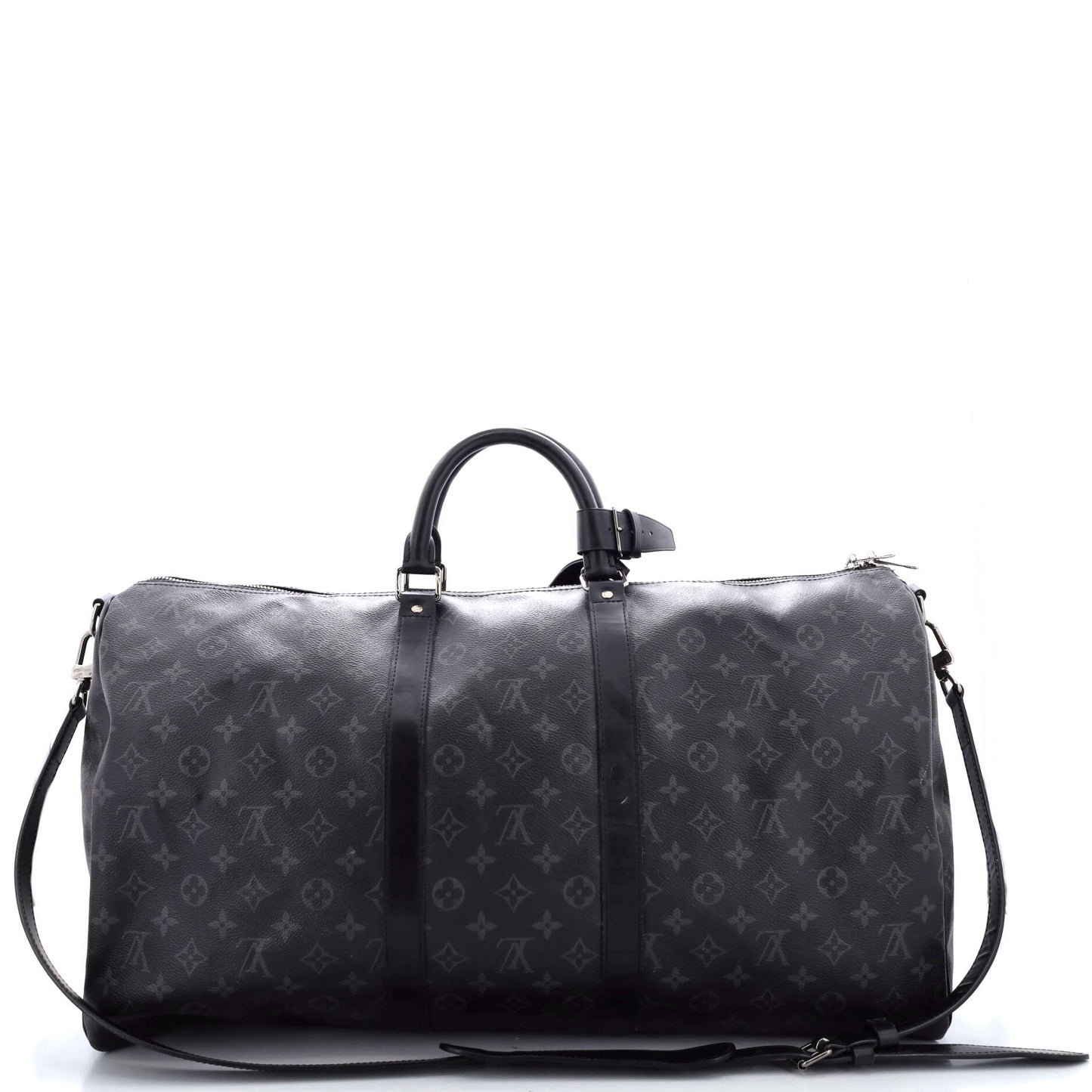 Louis Vuitton Keepall Bandouliere Bag Monogram Eclipse Canvas 55