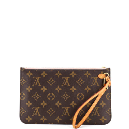 Louis Vuitton Neverfull Pochette Monogram Canvas Large