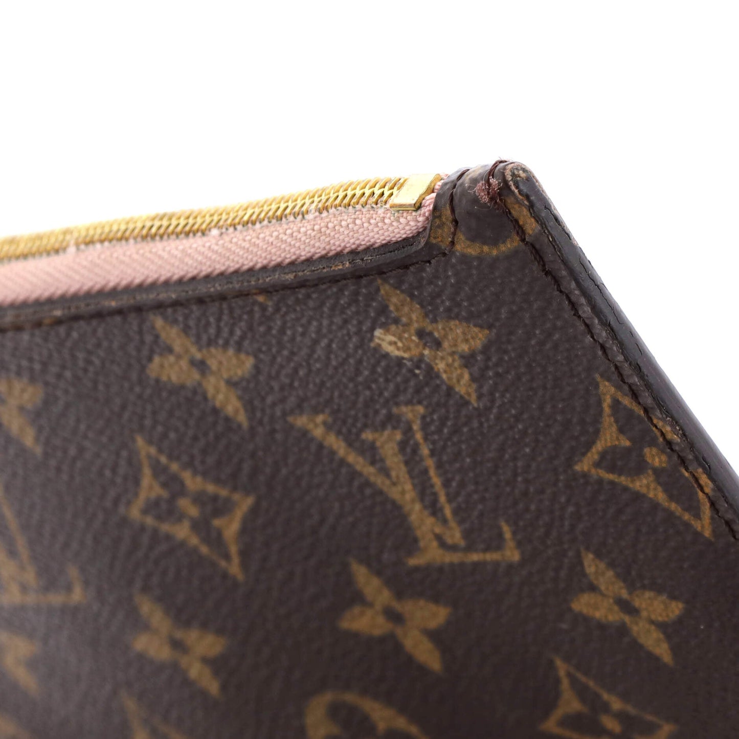 Louis Vuitton Neverfull Pochette Monogram Canvas Large