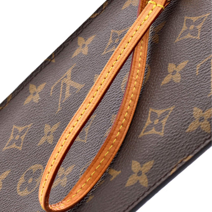 Louis Vuitton Neverfull Pochette Monogram Canvas Large