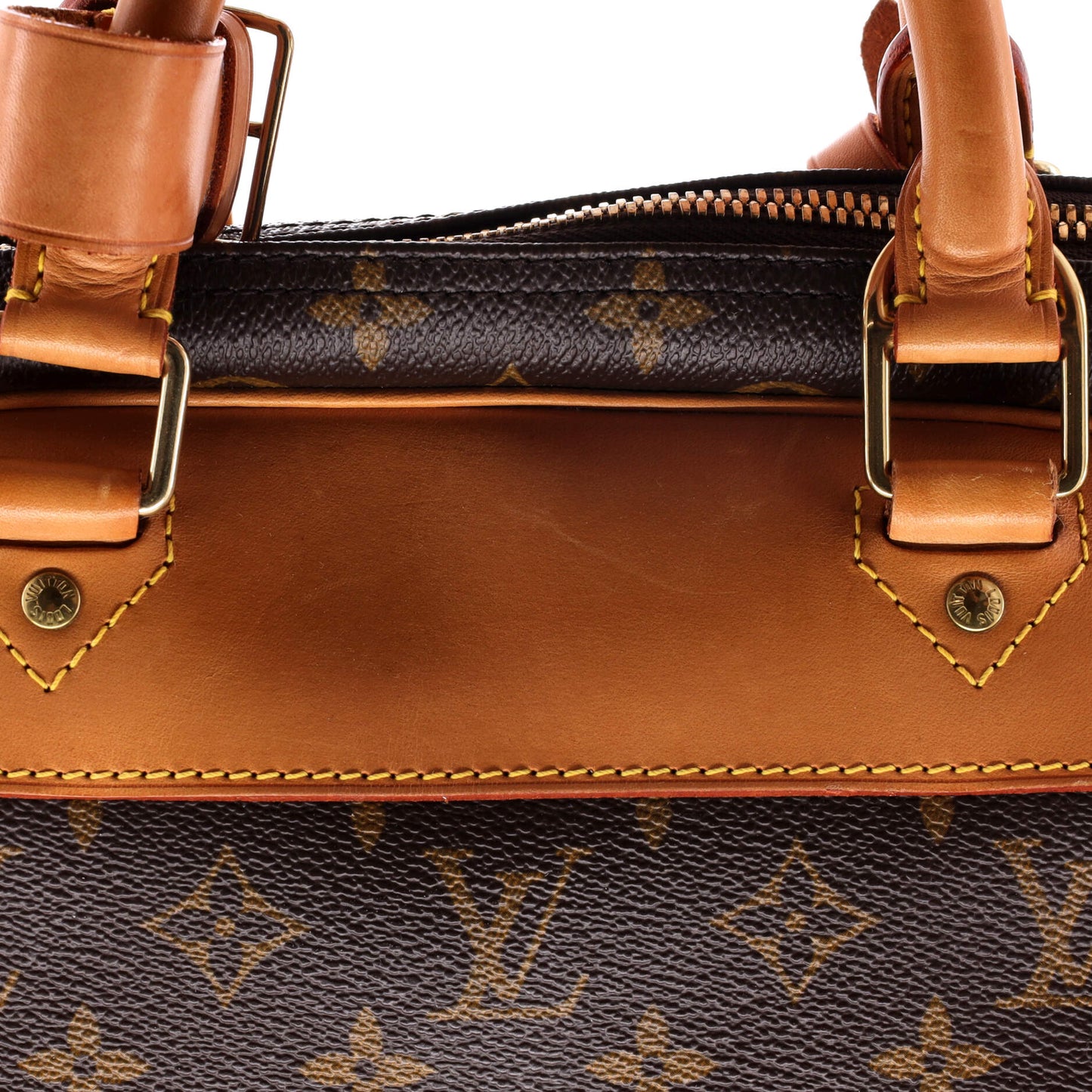 Louis Vuitton Alize Bag Monogram Canvas 1 Poche