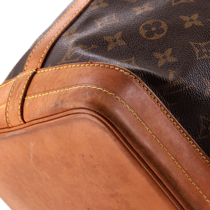 Louis Vuitton Noe Handbag Monogram Canvas Large