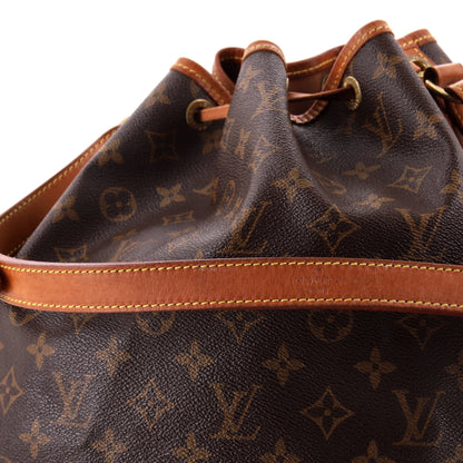 Louis Vuitton Noe Handbag Monogram Canvas Large
