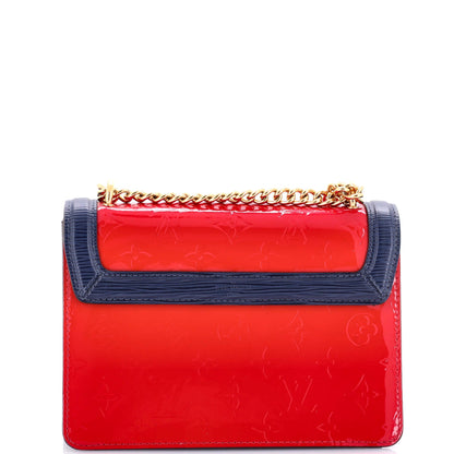 Louis Vuitton Wynwood Handbag Monogram Vernis with Monogram Canvas and Epi Leather