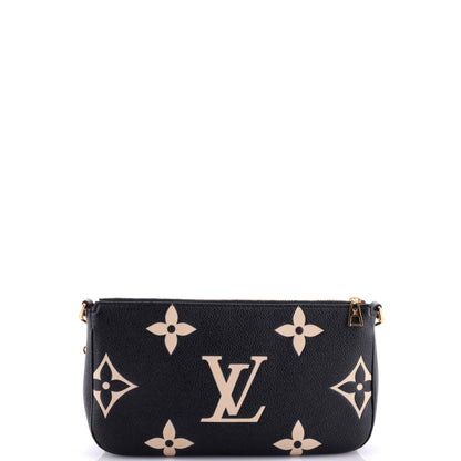 Louis Vuitton Multi Pochette Accessoires Bicolor Monogram Empreinte Giant