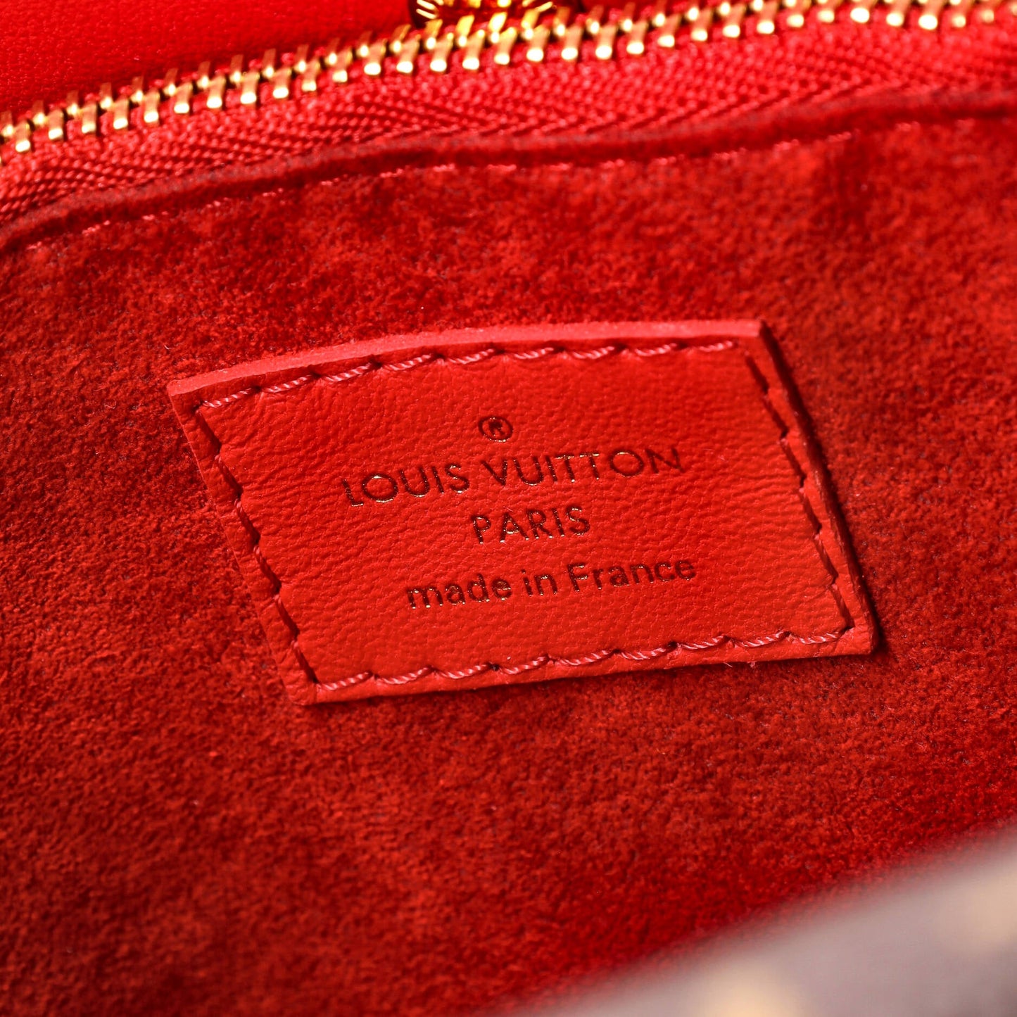 Louis Vuitton Double V Handbag Calfskin with Monogram Canvas