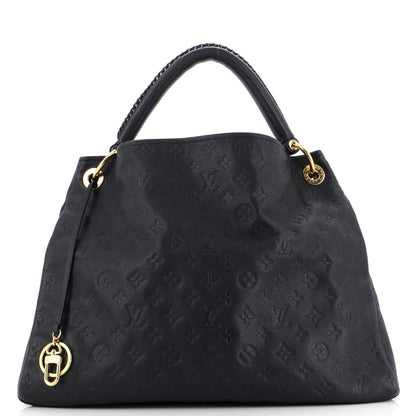 Louis Vuitton Artsy Handbag Monogram Empreinte Leather MM