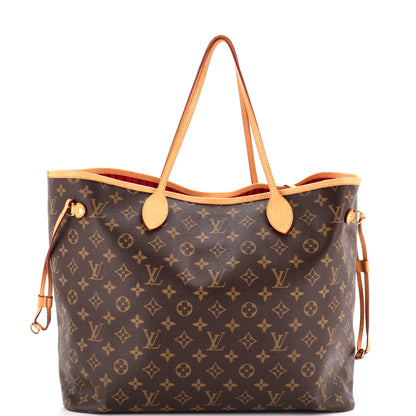Louis Vuitton Neverfull NM Tote Monogram Canvas GM