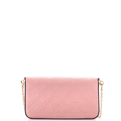 Louis Vuitton Felicie Pochette Monogram Empreinte Leather