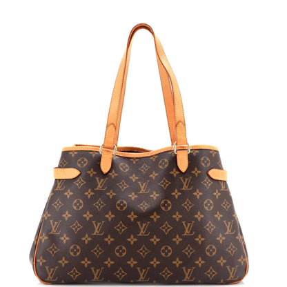 Louis Vuitton Batignolles Handbag Monogram Canvas Horizontal