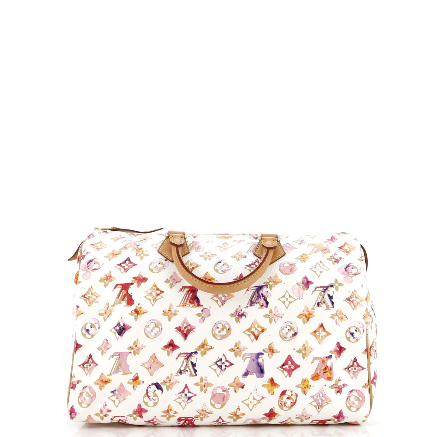 Louis Vuitton Speedy Handbag Monogram Watercolor Aquarelle 35
