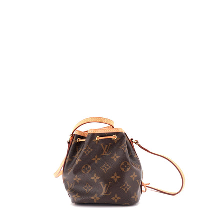 Louis Vuitton Noe Handbag Monogram Canvas Nano
