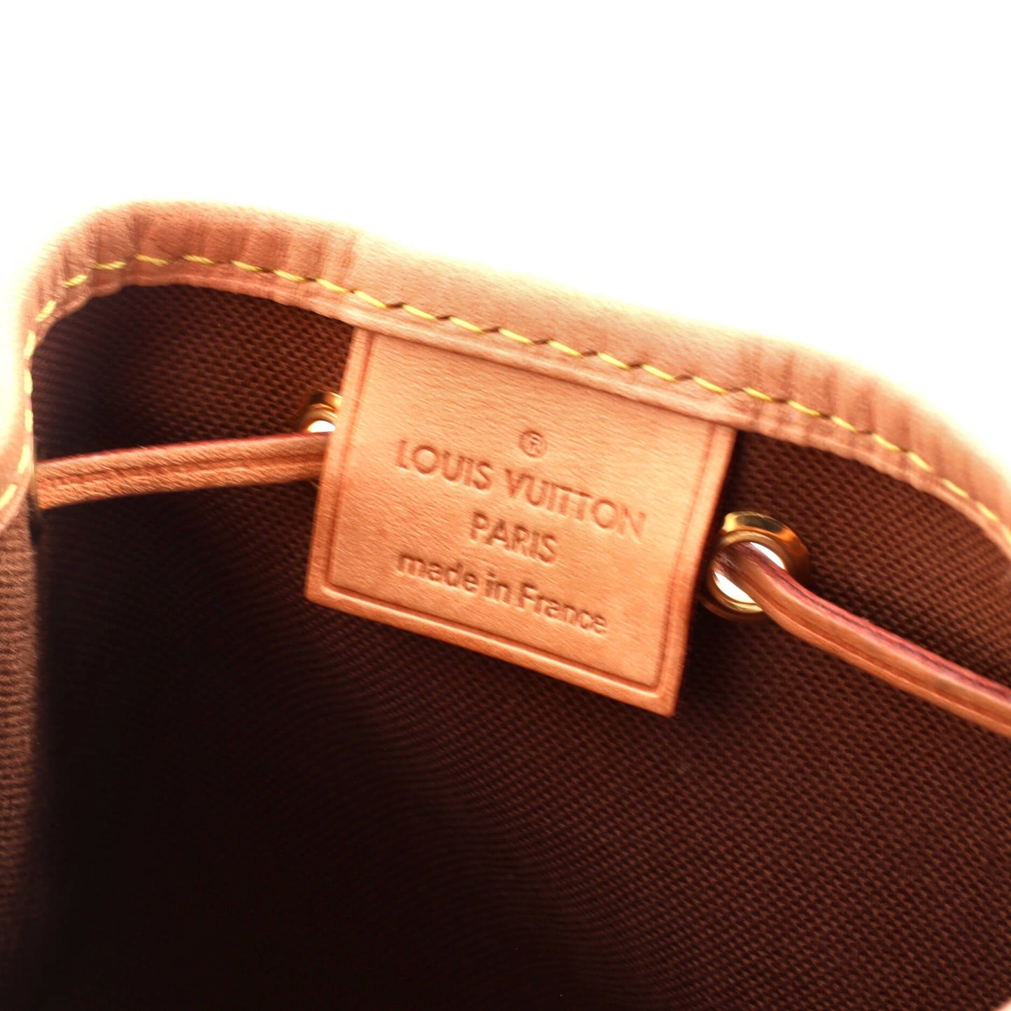 Louis Vuitton Noe Handbag Monogram Canvas Nano