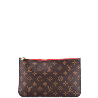 Louis Vuitton Neverfull Pochette Monogram Canvas Large