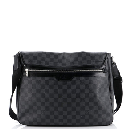 Louis Vuitton Daniel Messenger Bag Damier Graphite GM