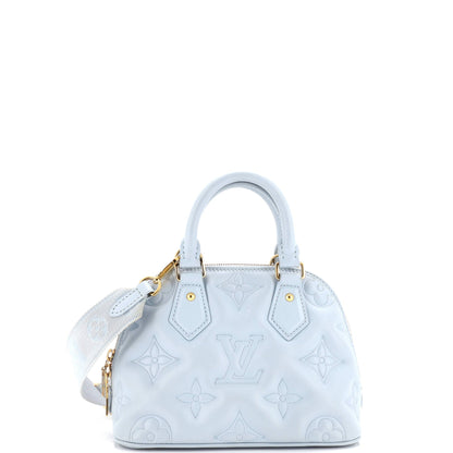 Louis Vuitton Alma Handbag Bubblegram Leather BB