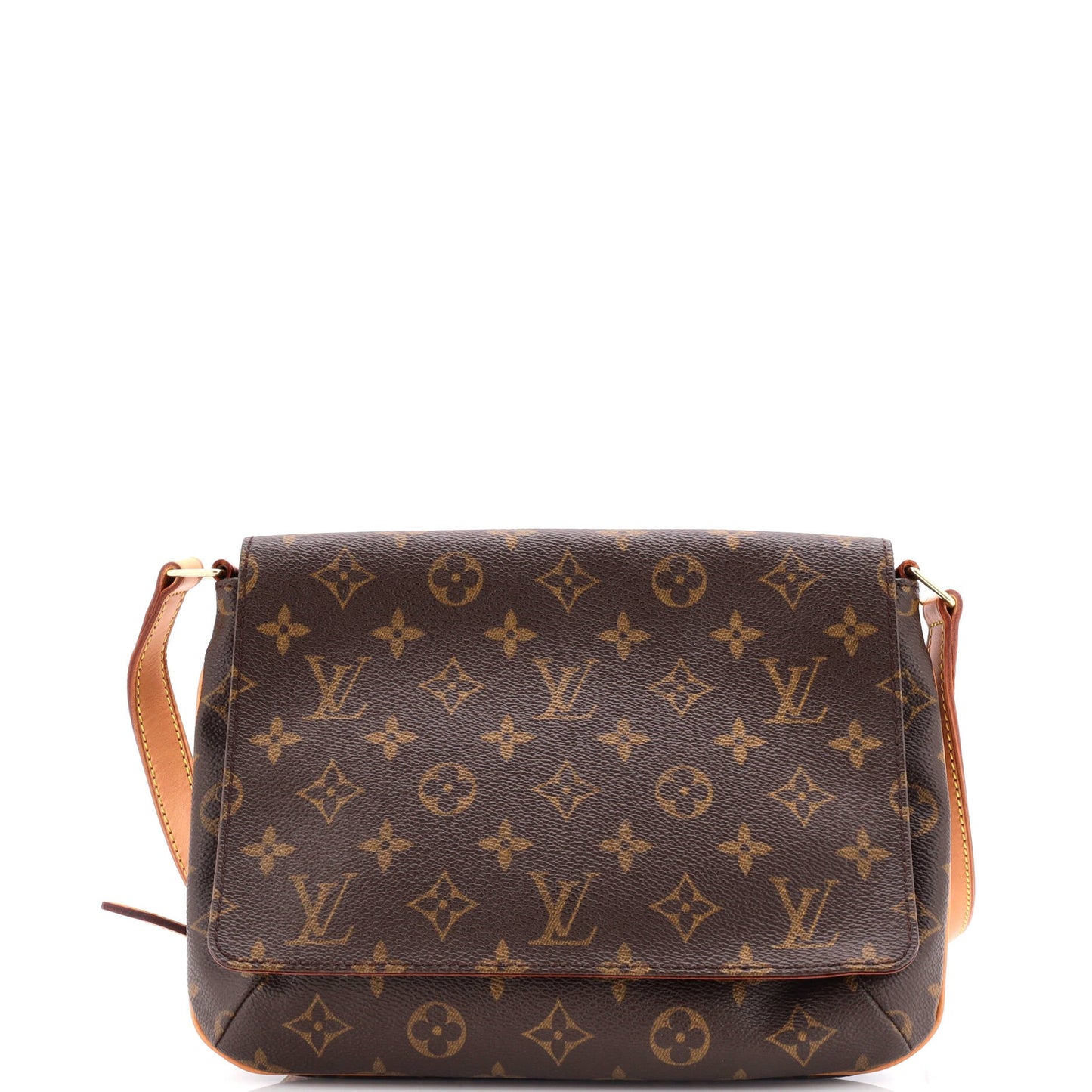 Louis Vuitton Musette Tango Handbag Monogram Canvas