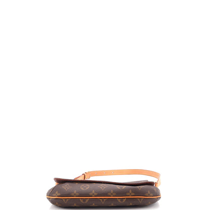 Louis Vuitton Musette Tango Handbag Monogram Canvas